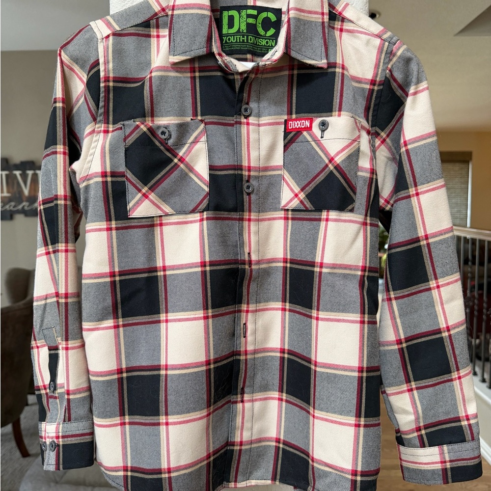 DIXXON Youth Plaid Flannel Shirt